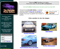 Chevettes.com's home page